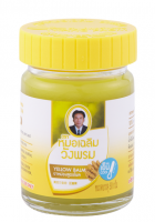 Thai Traditions Wangprom Thai Balm Yellow (Традиционный тайский бальзам Wangprom желтый), 50 г