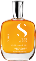 Alfaparf SDL Curls Multi-Benefit Oil (Масло мультифункциональное для кудрявых и вьющихся волос), 100 мл