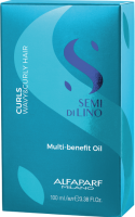 Alfaparf SDL Curls Multi-Benefit Oil (Масло мультифункциональное для кудрявых и вьющихся волос), 100 мл