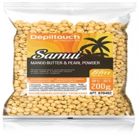 Depiltouch Professional Bliss Samui Wax (Полимерный пленочный воск Samui Bliss с маслом манго и жемчужной пудрой)