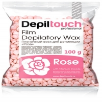 Depiltouch Professional Rose Depilatory Wax (Натуральный пленочный воск с ароматом розы)
