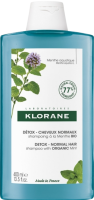 Klorane Shampoo (Детокс-шампунь с органическим экстрактом водной мяты)
