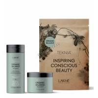 Lakme Teknia Organic Balance Travel Pack (Дорожный набор увлажняющий для всех типов волос), 2 средства