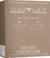 Ericson Laboratoire Duo Force Serums (Набор СЛИМ ФЭЙС ЛИФТ из 2 сывороток ), 2 шт x 30 мл