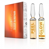 Peel2Glow Sleep & Repair (Набор для домашней процедуры эксфолиации «Ночное восстановление»), 1 процедура