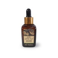 Thai Traditions 24K Gold & Snail Anti-Wrinkle Facial Serum (Сыворотка для лица от морщин Золотая Улитка), 30 мл