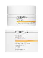 Christina Forever Young Hydra Protective Day Cream SPF 25 (Дневной гидрозащитный крем c SPF 25, шаг 8)