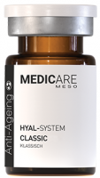 Medicare Hyal-System Classic (Нестабилизированная гиалуроновая кислота в концентрации, 15 мг/мл), 5 мл