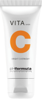 PHformula VITA C Bright Overnight Mask (Осветляющая ночная маска с витамином С), 50 мл