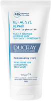 Ducray Keracnyl Repair (Компенсирующий крем для проблемной кожи, склонной к акне), 50 мл