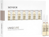 Skeyndor Uniqcure 8h Night Repairing Concentrate (Концентрат ночной восстанавливающий восьмичасового действия), 7 ампул по 2 мл