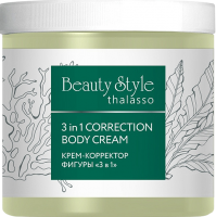 Beauty Style Thalasso Correction Body Cream (Крем-корректор фигуры 3 в 1), 500 мл