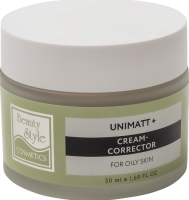 Beauty Style Unimatt+ Cream-Corrector (Крем-корректор пор и сального блеска для жирной и смешанной кожи)