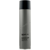 Label.m Extreme hold hairspray (Лак супер сильной фиксации), 400 мл