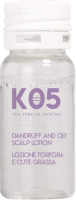 Kaaral K05 Dandruff And Oily Scalp Lotion (Лосьон от перхоти для жирной кожи головы), 12 шт x 10 мл