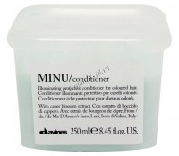 Davines Essential Haircare New Minu conditioner (Защитный кондиционер для сохранения косметического цвета волос)