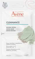 Avene Cleanance Mask-detox (Маска-детокс для глубокого очищения), 2 саше х 6 мл