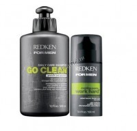 Набор Redken Comb Over (Шампунь для ежедневного ухода и паста с матовым эффектом).