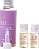 Kaaral Travel Kit Dandruff and Oily Scalp (Набор от перхоти для жирной кожи головы)
