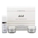 Christina wish eye treatment kit (Набор для ухода за кожей век), 3 препарата