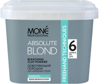 Mone Professional Freehand Clay Bleaching Powder (Осветляющий порошок для «Свободных Техник»), 500 гр