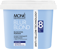 Mone Professional Blur Blond (Осветляющий порошок для волос c эффектом нейтралиции), 500 гр