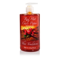 Thai Traditions Red Hot Chili Pepper Massage Oil (Масло массажное жиросжигающее Красный Перец)