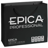 Epica Professional Paper Bag (Пакет чёрный бумажный), 1 шт.