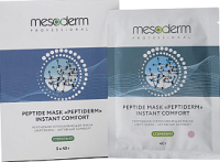 Mesoderm Peptide Mask (Пептидная стерильная успокаивающая маска «Peptiderm - Активный Комфорт»), 5 шт x 40 гр