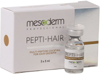 Mesoderm Pepti - HAIR (Пептидный мезококтейль для роста волос), 3 шт x 3 мл