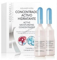 Keenwell Aquasphera Concentrado Activo Hidratante (Активный увлажняющий концентрат), 2 ампулы по 4 мл