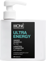 Mone Professional Ultra Enenrgy Ginger Shampoo For Men (Шампунь для мужчин с экстрактом имбиря)