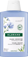 Klorane Shampoo (Шампунь с органическим экстрактом льняного волокна)