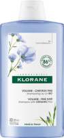 Klorane Shampoo (Шампунь с органическим экстрактом льняного волокна)