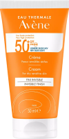 Avene Cream SPF50+ (Солнцезащитный крем SPF 50+, без отдушек), 50 мл