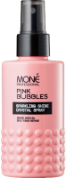 Mone Professional Pink Bubbles Sparkling Shine Crystal Spray (Спрей для блеска волос), 150 мл