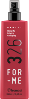 Framesi For-me 326 Shine Me Brightly Curl Spray (Спрей для формирования локонов), 200 мл