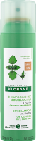 Klorane Shampoo (Сухой шампунь тонированный с экстрактом крапивы для жирных волос), 150 мл