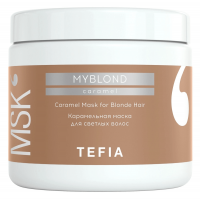 Tefia My Blond Caramel Mask for Blonde Hair (Карамельная маска для светлых волос)