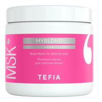 Tefia My Blond Rose Mask for Blonde Hair (Розовая маска для светлых волос), 250 мл