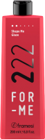 Framesi For-me 222 Shape Me Glaze (Текстурирующий флюид), 200 мл