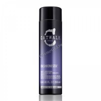 Tigi Catwalk fashionista violet shampoo (Кондиционер для коррекции цвета осветленных волос)