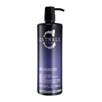 Tigi Catwalk fashionista violet shampoo (Кондиционер для коррекции цвета осветленных волос)