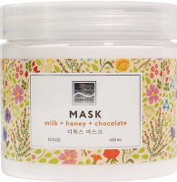 Beauty Style Mask Milk + Honey + Chocolate (Увлажняющая питательная маска «Молоко, мёд и шоколад» для рук и ног), 450 мл
