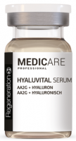 Medicare Hyaluvital Serum (Ревитализирующая сыворотка-энергетик), 2 шт x 5 мл