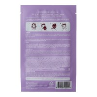 Yu.r Black Charcoal Sheet Mask (Маска для лица с экстрактом угля), 25 г