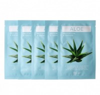 Yu.r Aloe Sheet Mask (Маска для лица с экстрактом алоэ), 25 г