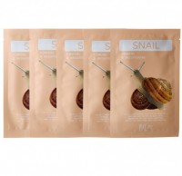 Yu.r Snail Sheet Mask (Маска для лица с фильтратом улиточного секрета), 25 г