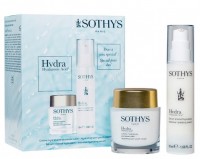 Sothys Hydra Hyaluronic Acid 4 Promo Box Satin (Набор "Увлажнение и омоложение"), 50 мл + 50 мл