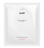 Klapp Hyaluronic Multi Level Performance Balance Sheet Mask (Увлажняющая тканевая маска), 1 шт.